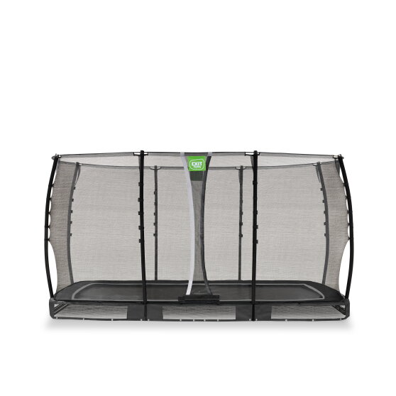 EXIT Allure Classic Bodentrampolin 214x366cm - schwarz